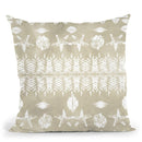 Tribal Coast Iii Throw Pillow By World Art Group