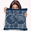 World Globes Blueprint Throw Pillow By World Art Group