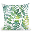 Frond Waltz I Throw Pillow By World Art Group