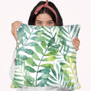 Frond Waltz I Throw Pillow By World Art Group