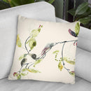 Leaf Branch I Throw Pillow By World Art Group
