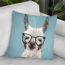 Llama Specs I Throw Pillow By World Art Group