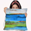Blue Ridge Escape I Throw Pillow By World Art Group
