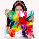 Jeweltone Prism Ii Throw Pillow By World Art Group