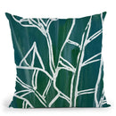 Jungle Batik Iii Throw Pillow By World Art Group