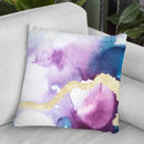 Ice Crystals Iii Throw Pillow By World Art Group