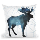 Animal Silhouettes Iii Throw Pillow By World Art Group