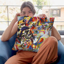 Aquarell 6 Throw Pillow By Wassily Kadinsky