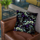 Bloom - Dark Throw Pillow By Yantart Designs