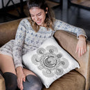 Crescent Moon - Original Throw Pillow By Yantart Designs