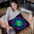 Endless Moon Throw Pillow By Yantart Designs