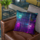Fractal Matrix Throw Pillow By Yantart Designs