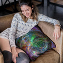 Fractalized Ii Throw Pillow By Yantart Designs