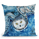 Tundra Hunter Watercolor Throw Pillow By Z Art Gallery