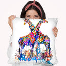 Giraffes Throw Pillow By Z Art Gallery