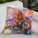 In The Jungle Watercolor Throw Pillow By Z Art Gallery