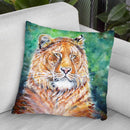 Liger Watercolor Throw Pillow By Z Art Gallery