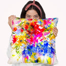 Morning Flowers Throw Pillow By Z Art Gallery