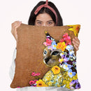 Queen Of The Garden Throw Pillow By Z Art Gallery