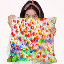 Summer Strawberries Throw Pillow By Z Art Gallery