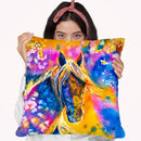 Sunset Mustang Throw Pillow By Z Art Gallery