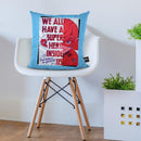 We All Have Superhero Inside Us Throw Pillow By Miraculous