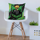 Saving New York Cat Noir Throw Pillow By Miraculous