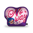 No Way Ladybug Throw Pillow By Miraculous
