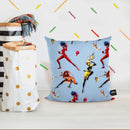 Ladybug And The Team Throw Pillow By Miraculous