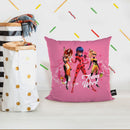 Ladybug Rena Rouge Queen Bee Team Work Throw Pillow By Miraculous