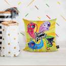 Power Friends Tikki Plagg Nooroo Duusuu Throw Pillow By Miraculous