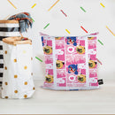 Ladybug Cat Noir Message Throw Pillow By Miraculous