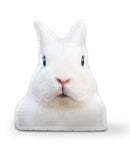 Very Fat Rabbit Mel Throw Pillow