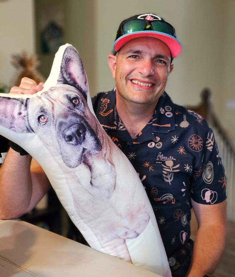 Father's Day Custom Shaped Pillow