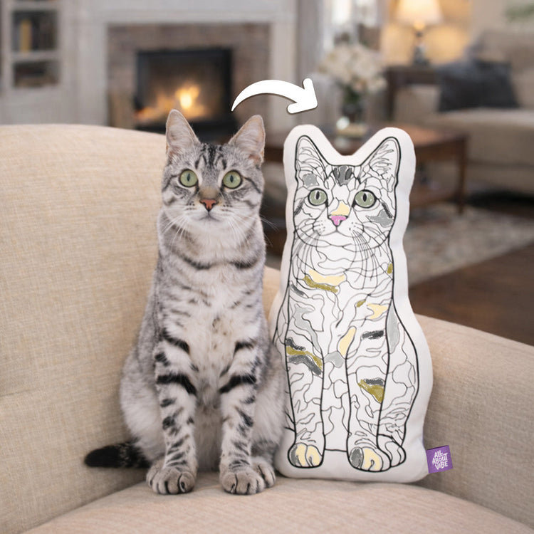 14" Custom Coloring Pillow