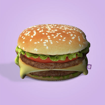 Burger Shaped Pillow