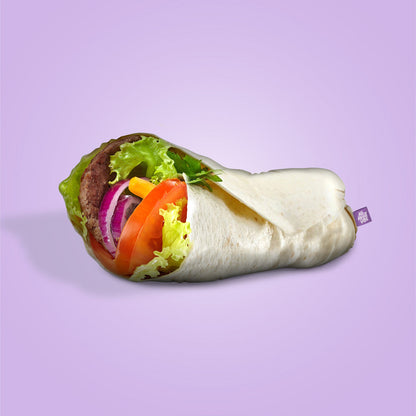 Pita Sandwich Throw Pillow By All About Vibe