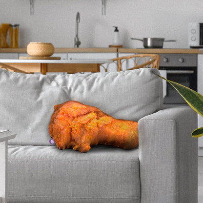 Chicken Wing Throw Pillow By All About Vibe
