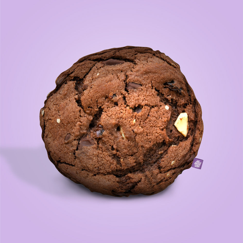 Chocolate Cookie Throw Pillow By All About Vibe