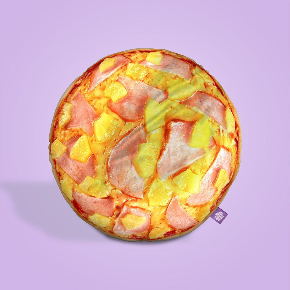 Ham Pizza Throw Pillow By All About Vibe