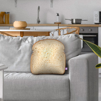 White Bread Throw Pillow By All About Vibe