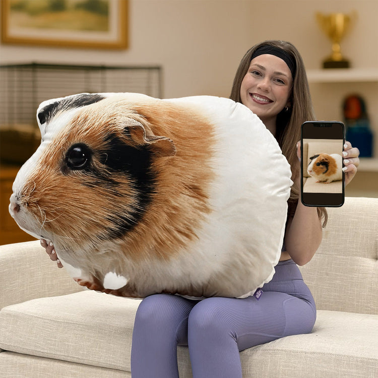 Guinea Pig Custom Shaped Pillow