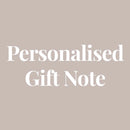 Custom Gift Note