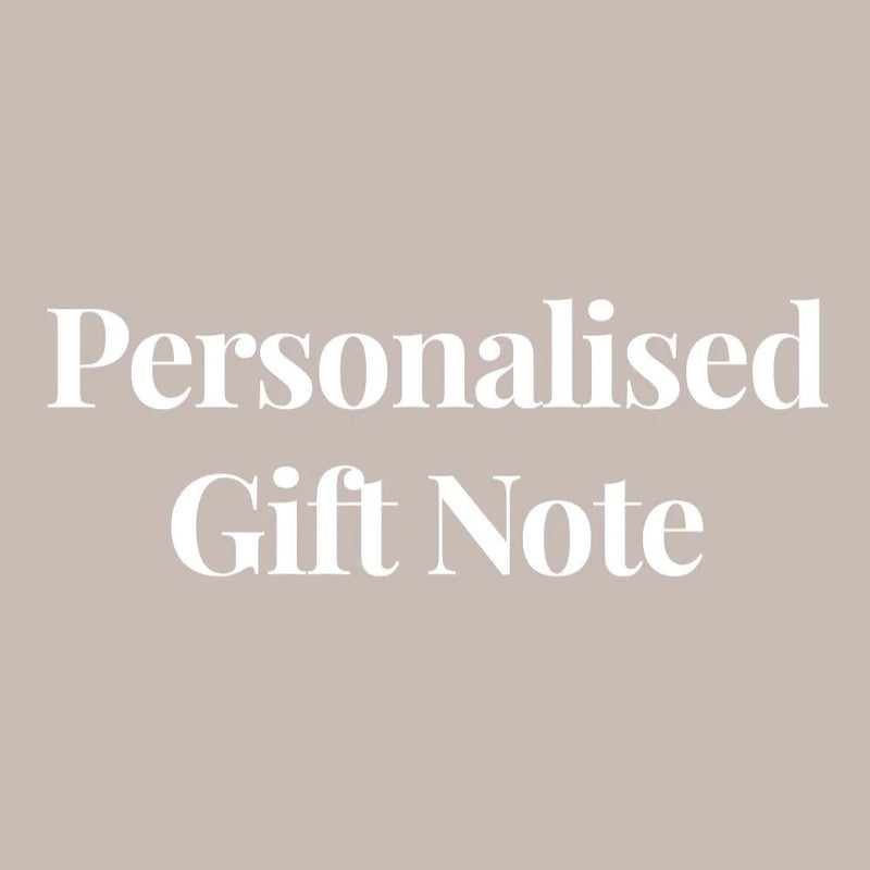 Custom Gift Note