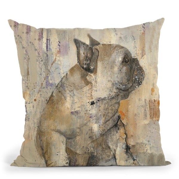 Duke Throw Pillow By Albena Hristova