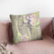Birdcage Floral I Throw Pillow By Albena Hristova