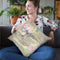 Birdcage Floral I Throw Pillow By Albena Hristova