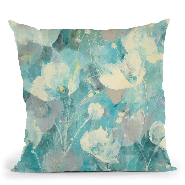 Gardens Past Throw Pillow By Albena Hristova