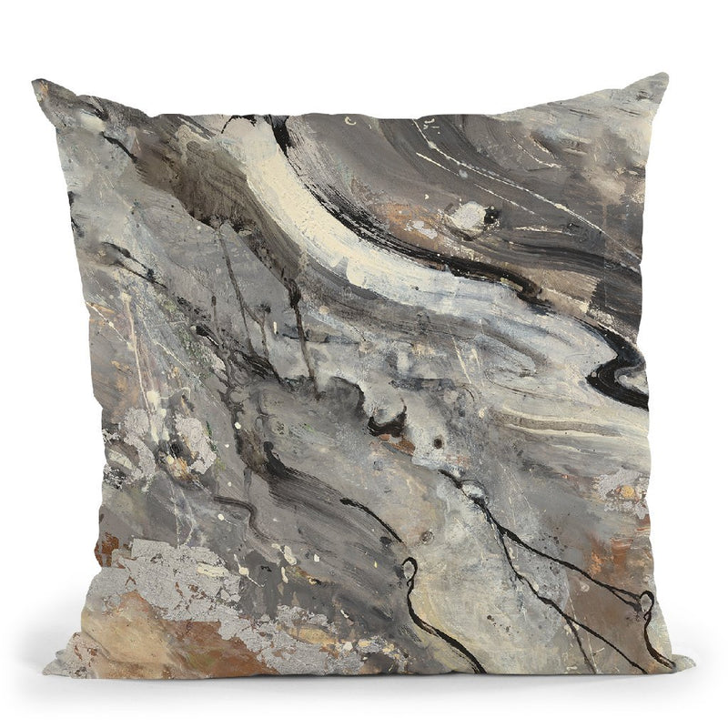 Minerals Iv Throw Pillow By Albena Hristova