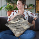 Minerals Iv Throw Pillow By Albena Hristova